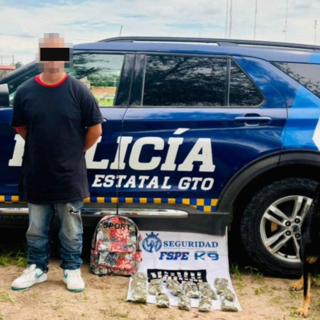La mercancía fue asegurada.